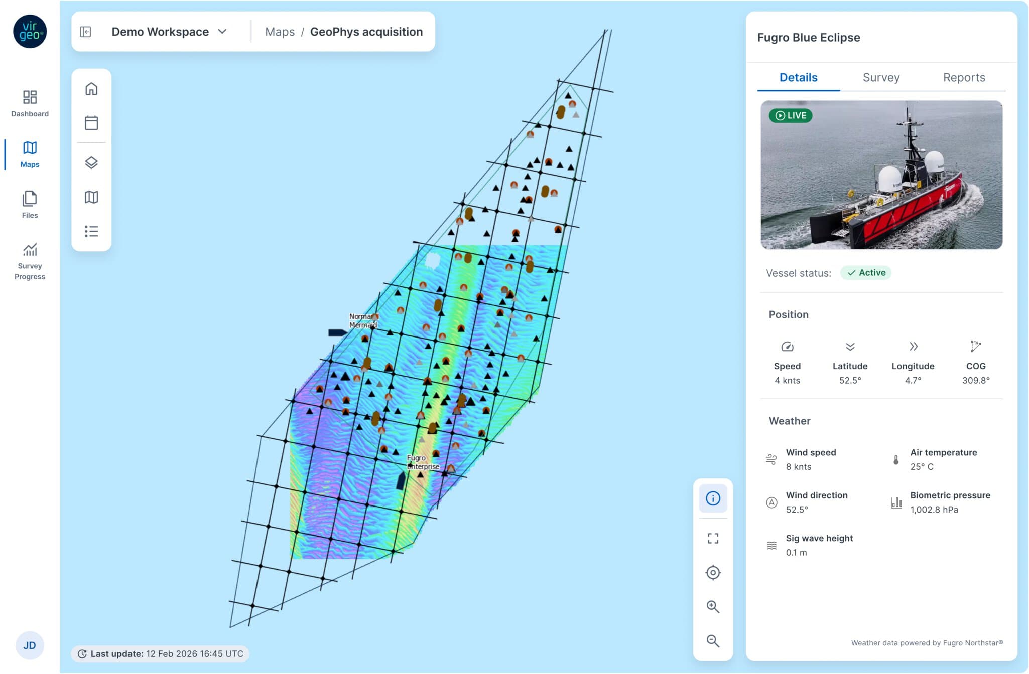Virgeo Data Exchange at Fugro