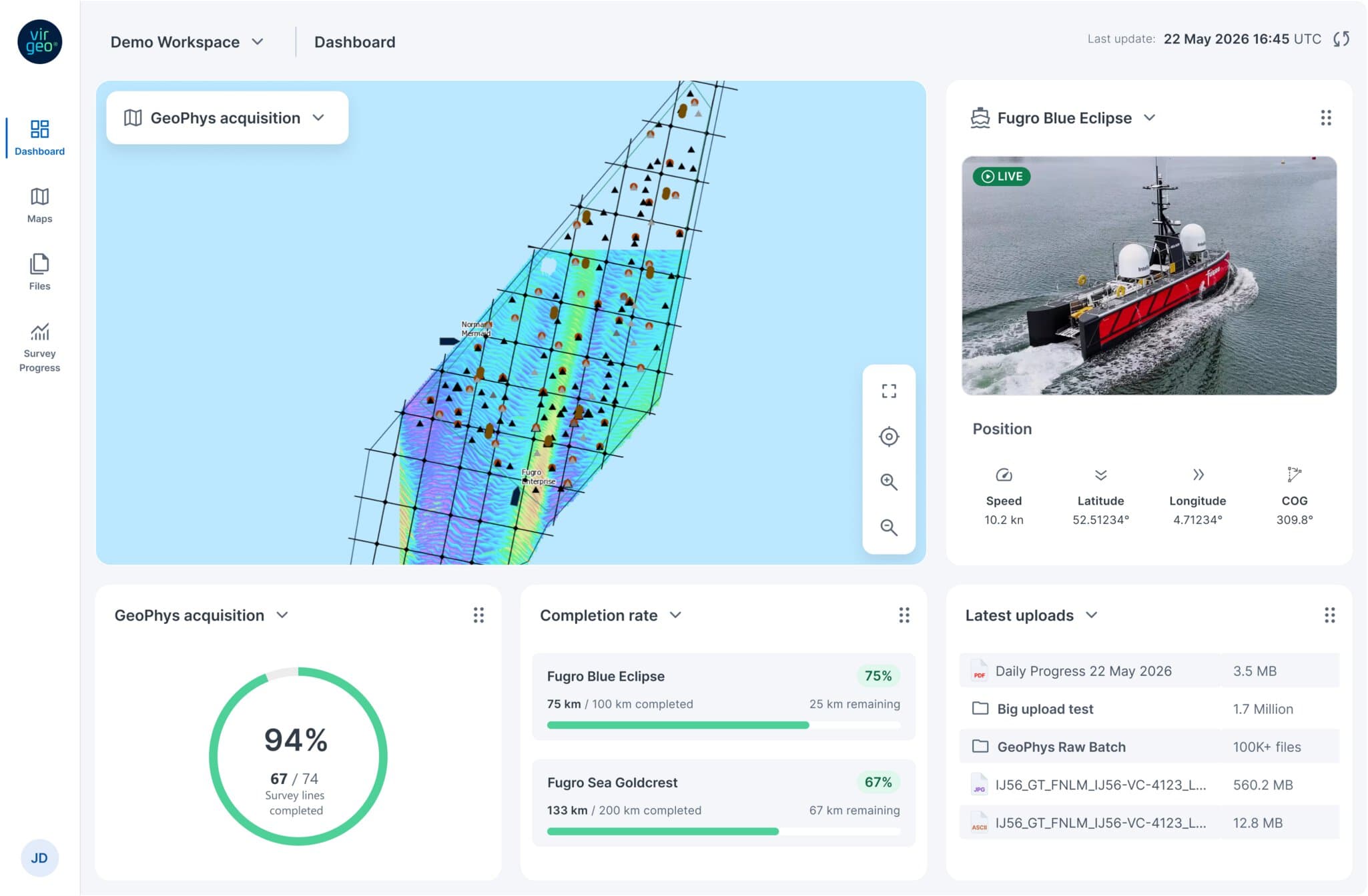Virgeo Data Exchange at Fugro